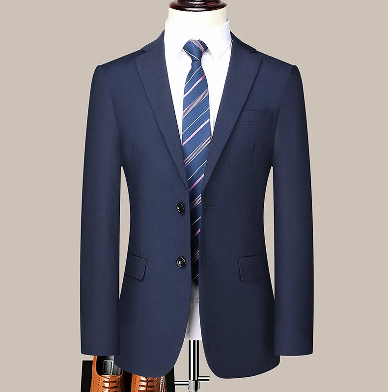 Men's Two-Piece Formal Suit – Blazer & Trousers