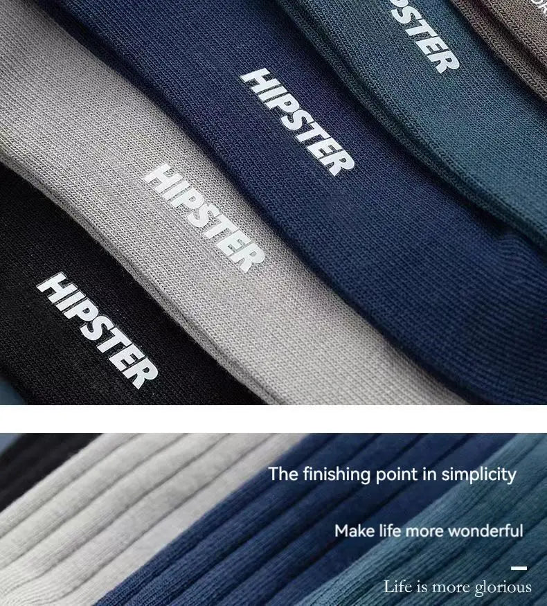 Men's Mid-Calf Everyday Socks – 5-Pair Pack Whispering Desires Shoppe
