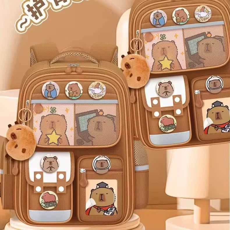 Capybara Kids' School Backpack