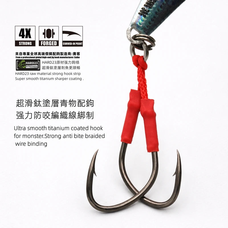 Konosirus-Style Metal Fishing Jigs — 10–40 g