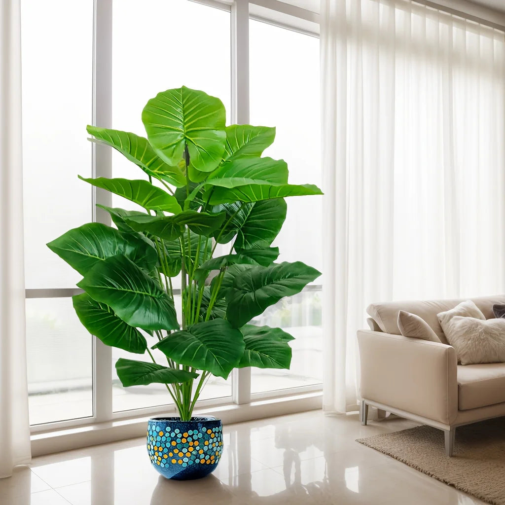 Artificial Palm Tree, 100 cm with 18 Leaves
