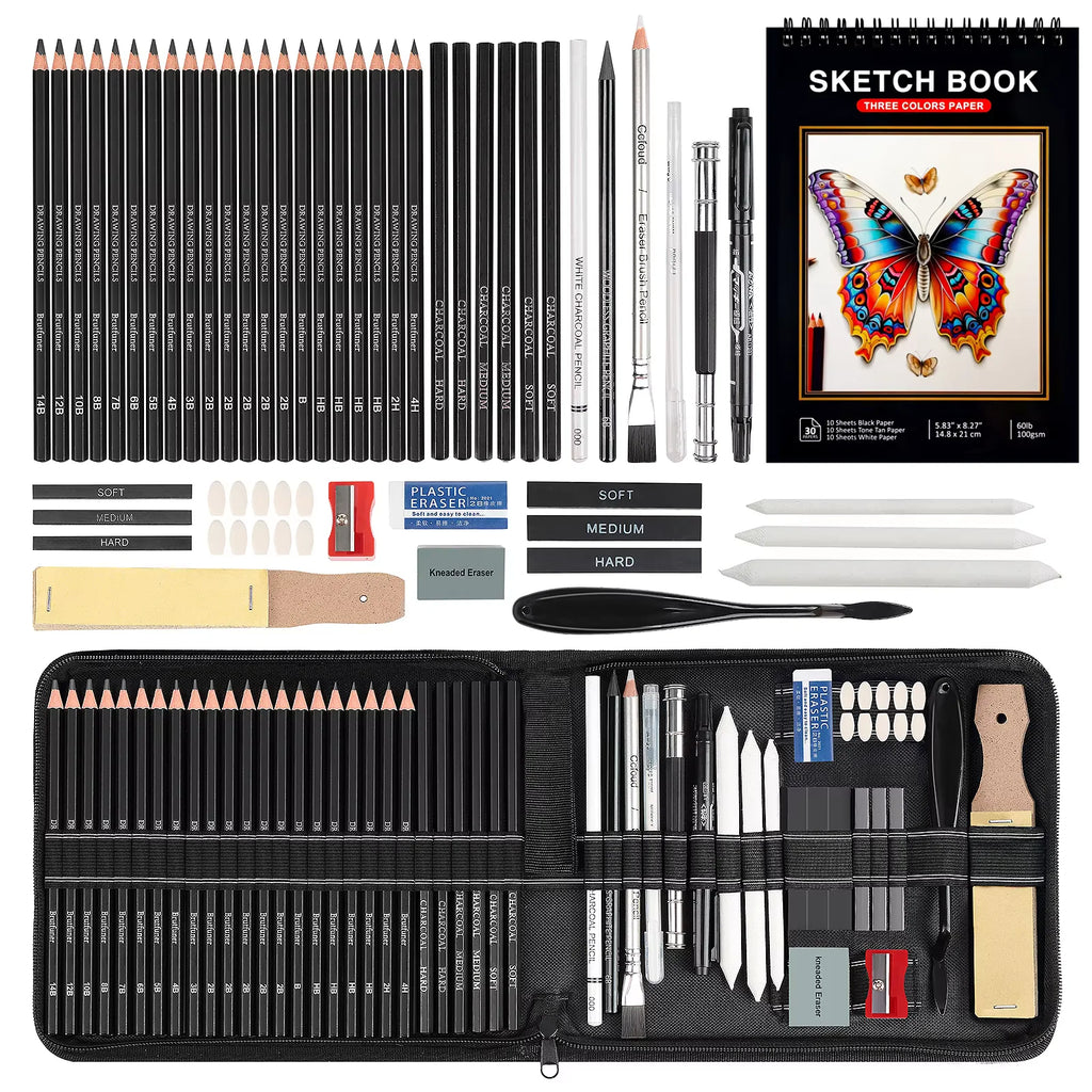 Drawing and Sketching Art Set – 14 to 58 Pieces