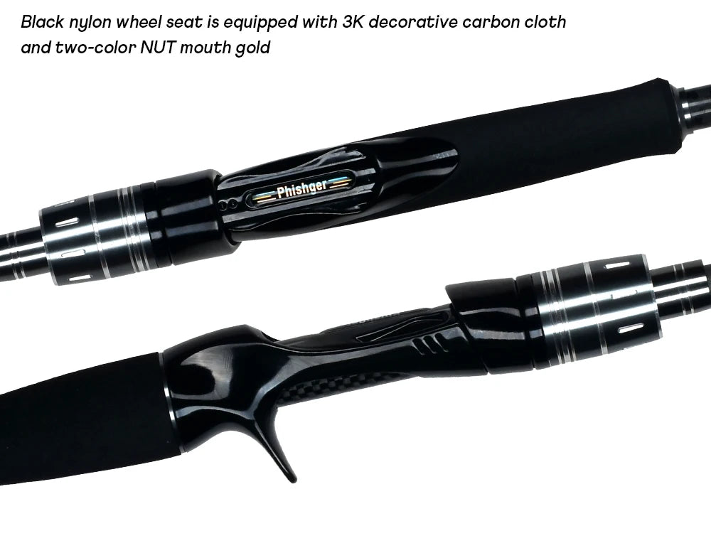 Traveller Carbon Fishing Rod — Casting or Spinning