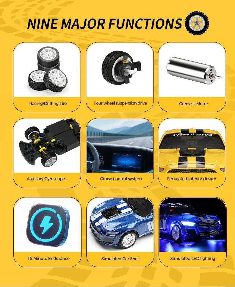 WLtoys K4308 1:43 Scale RC Drift Racing Car