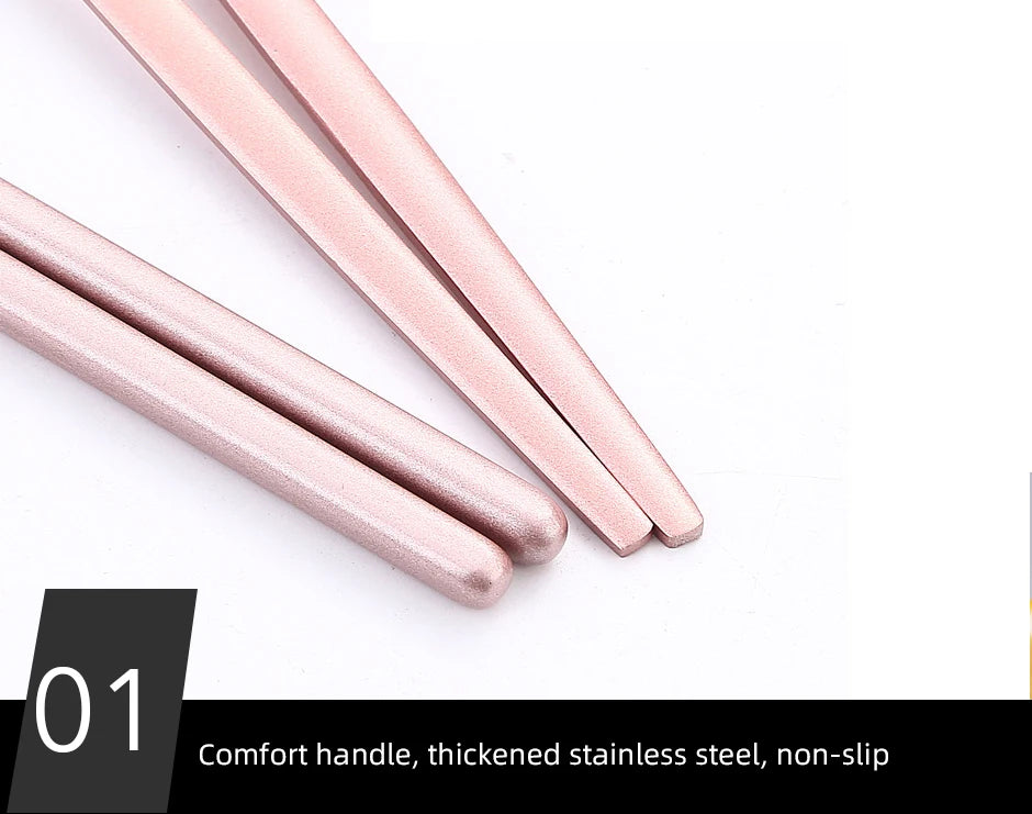 MYVIT Portable Stainless Steel Travel Cutlery