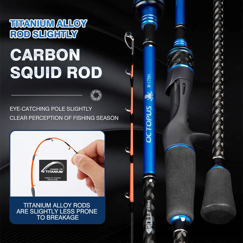 ROLLFISH Carbon Casting Rod — 1.75 m
