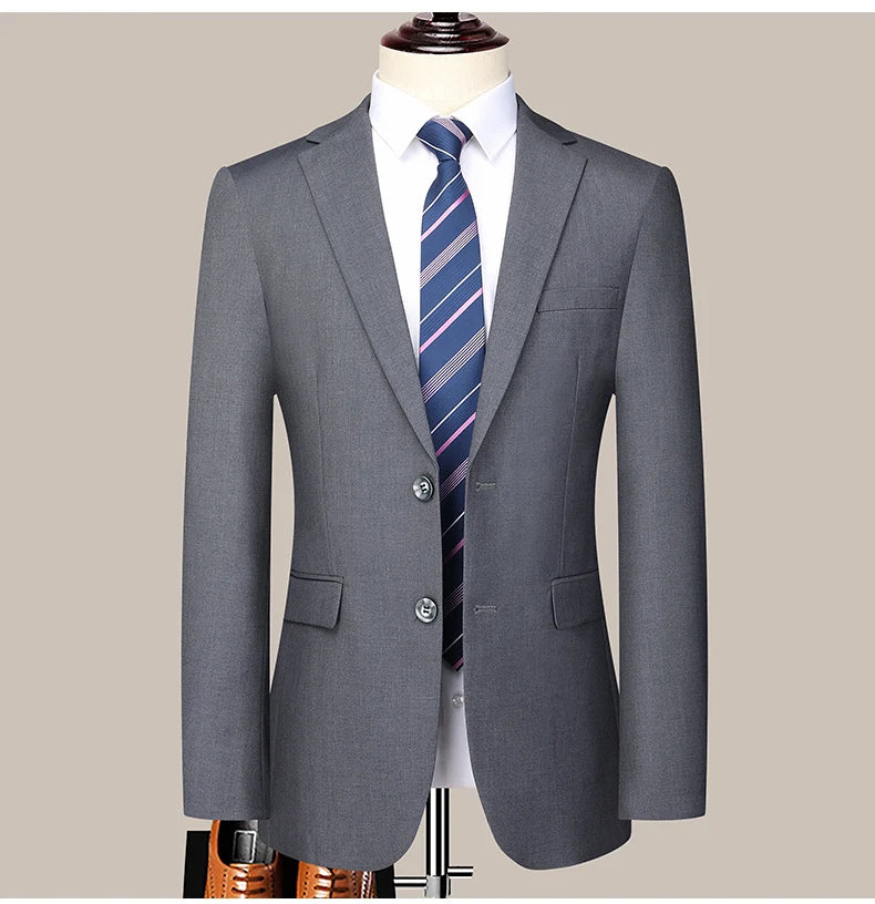 Men's Two-Piece Formal Suit – Blazer & Trousers