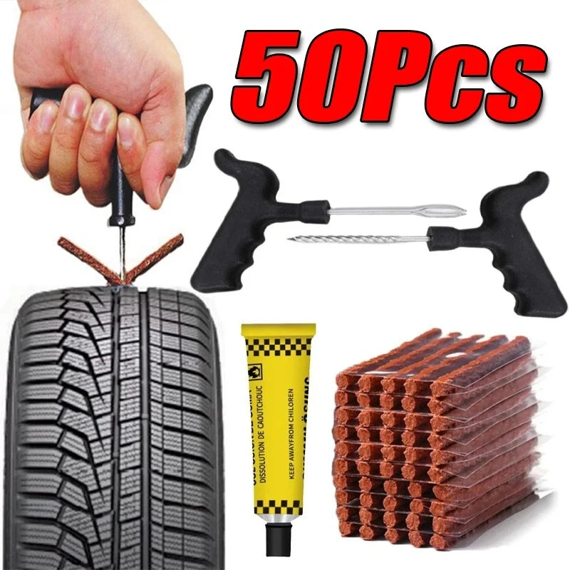 Tubeless Tire Repair Strips & Tool Sets