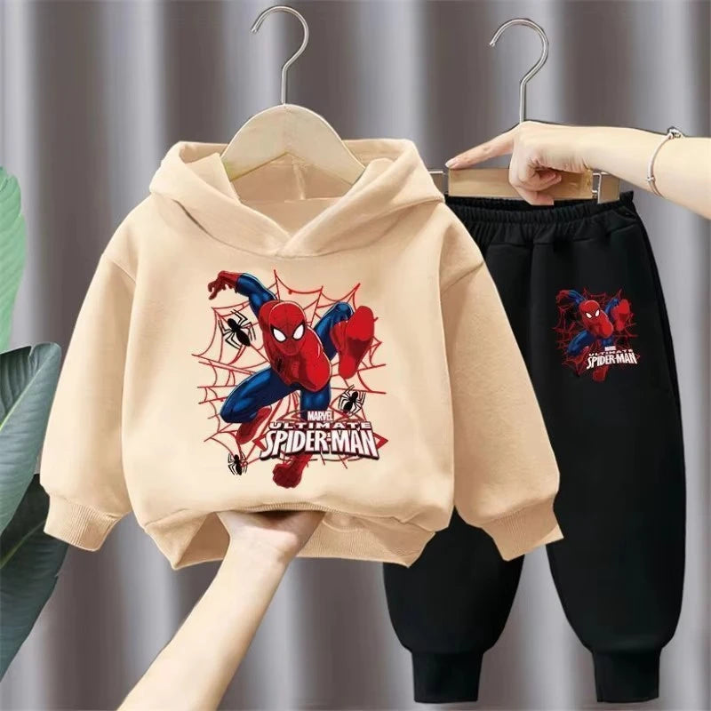 Children's Cartoon Sweatshirt and Pants Set