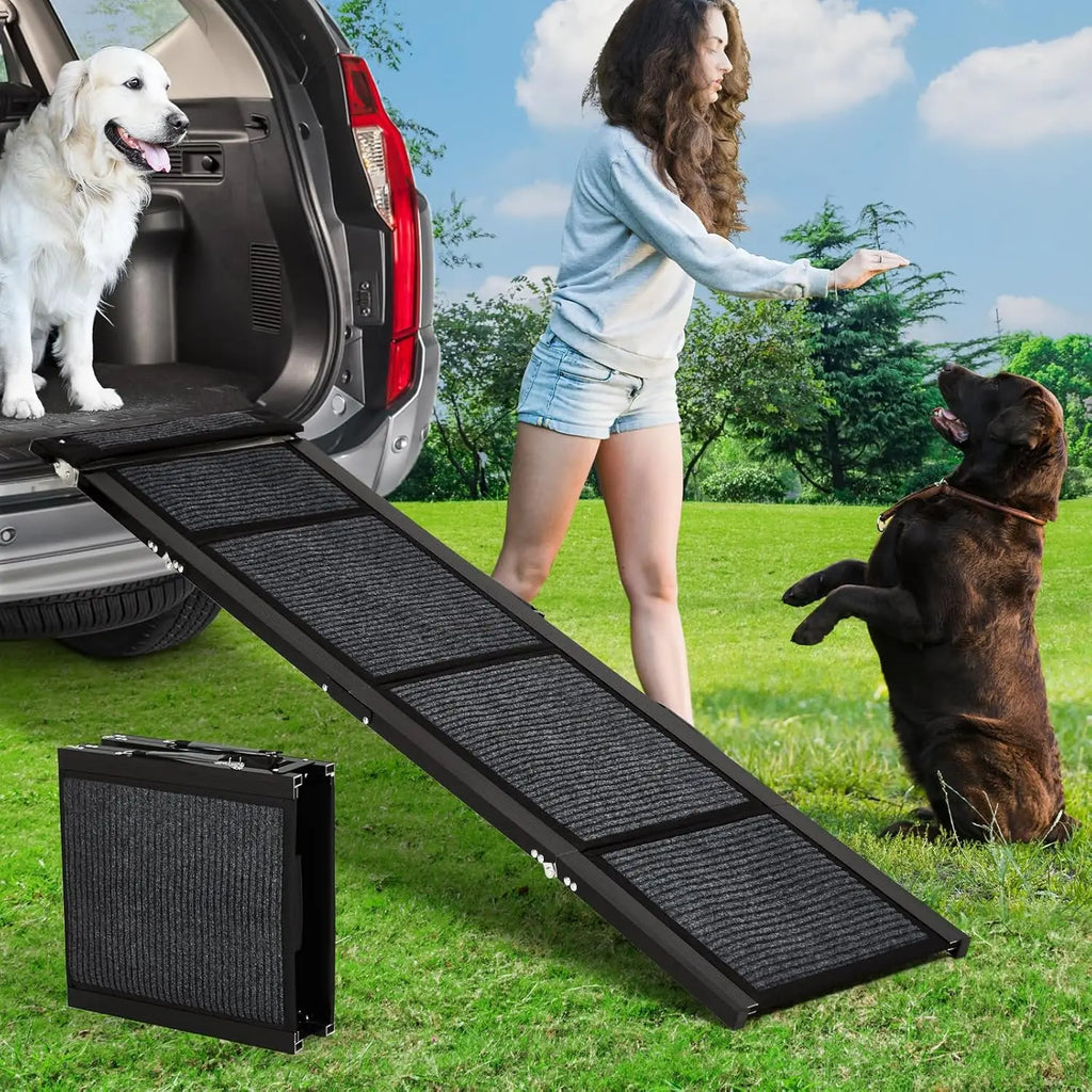 HiMISS Folding Dog Car Ramp