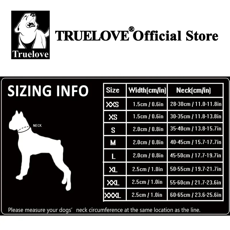 TRUELOVE Reflective Nylon Dog Collar TLC5011