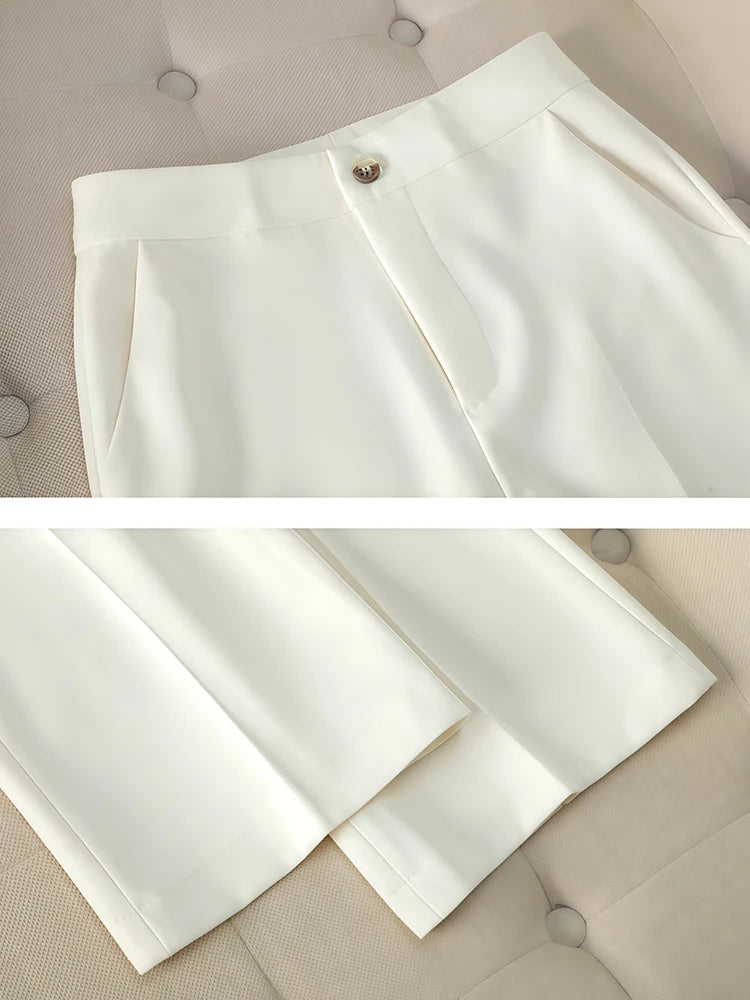 Women's Single-Button Blazer and Pants Set