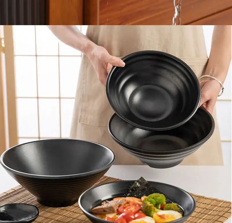 Frosted Melamine Bowls — Assorted Sizes