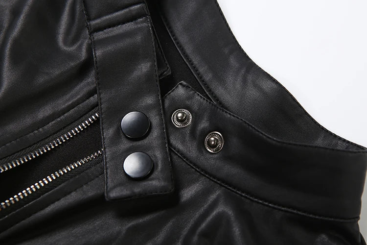 Women's Stand-Collar Jacket and Bike Shorts Set