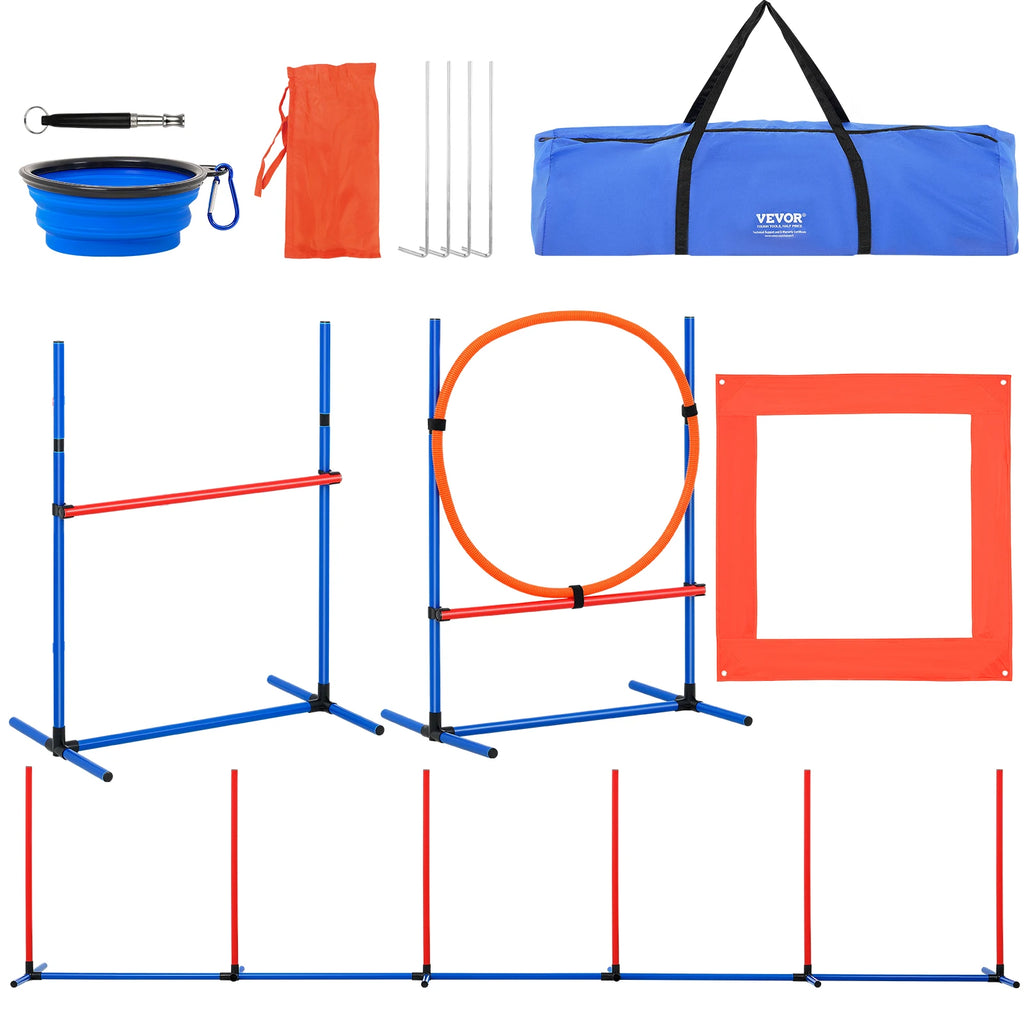 SucceBuy Four-Piece Dog Agility Training Set