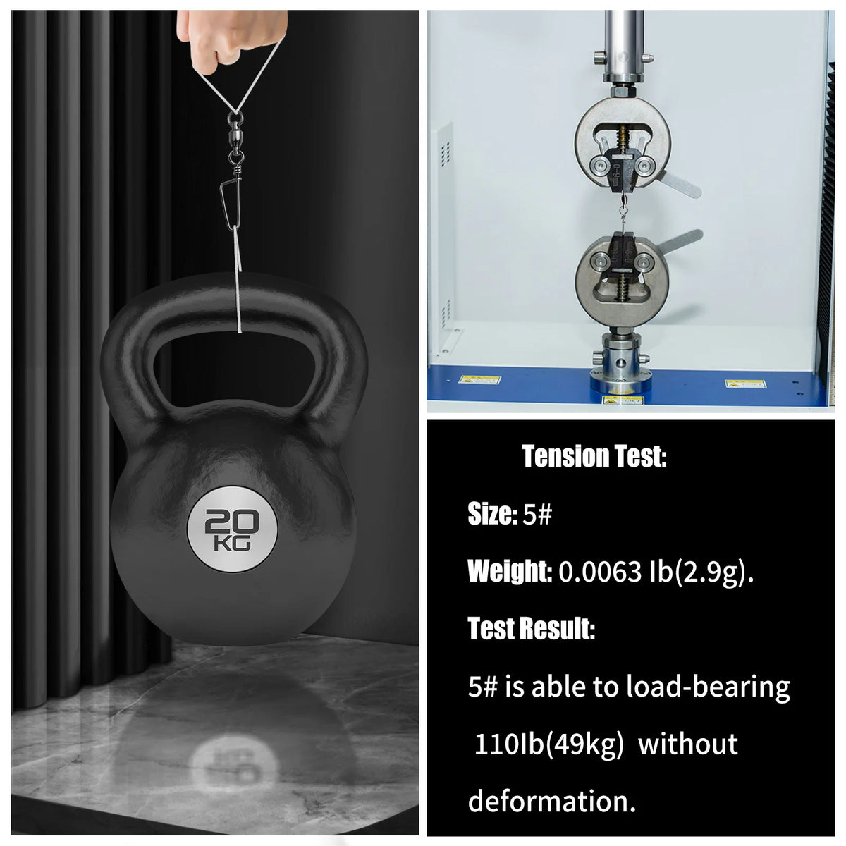 FishTrip Ball-Bearing Coastlock Snap Swivels