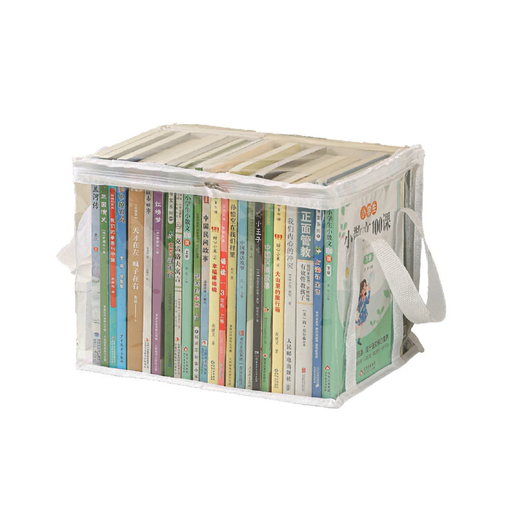 Foldable PVC Book Storage Organizer