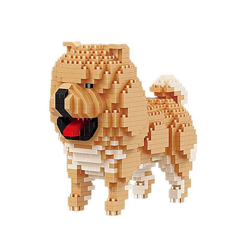DIY Dog Breed Building Block Display Kit