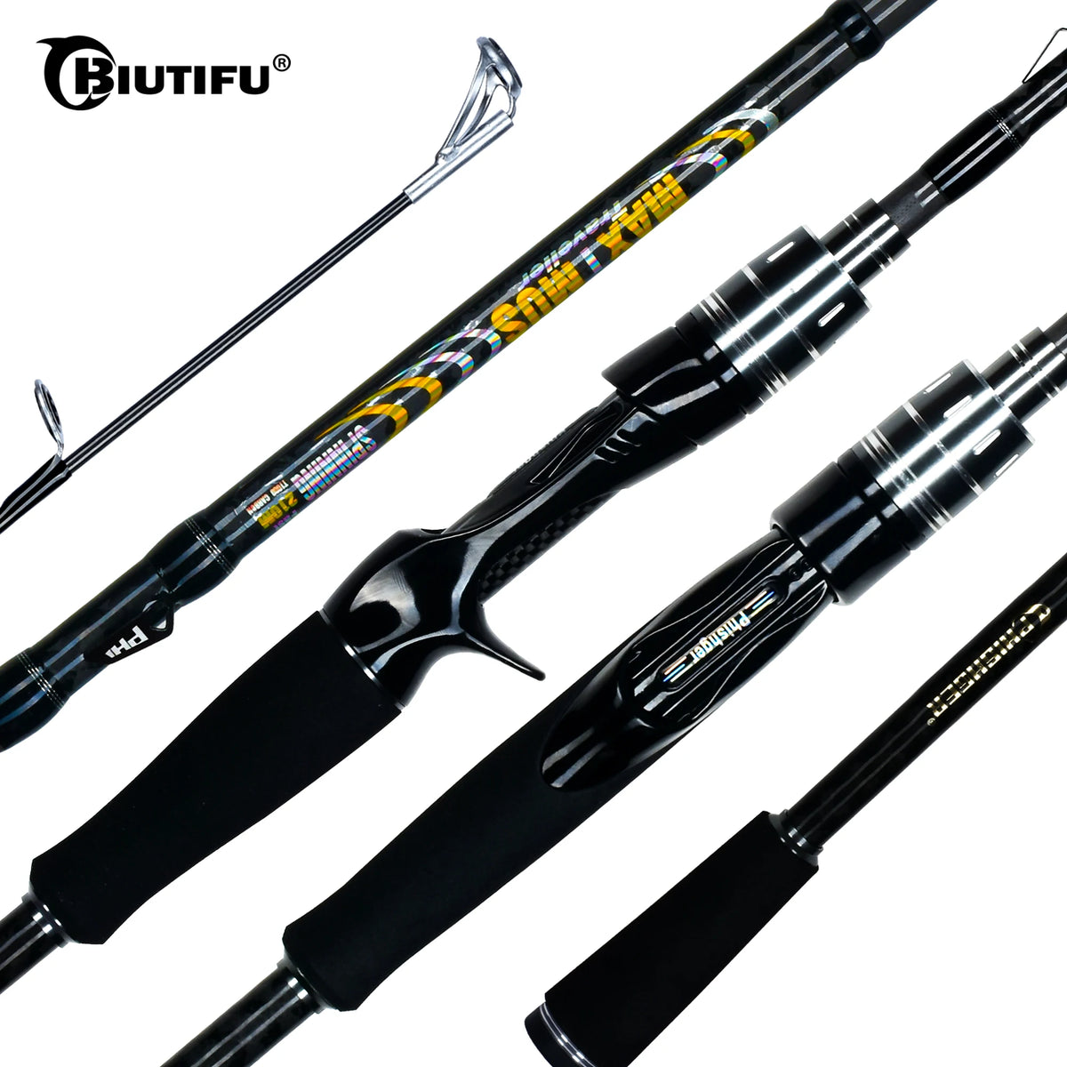 Traveller Carbon Fishing Rod — Casting or Spinning
