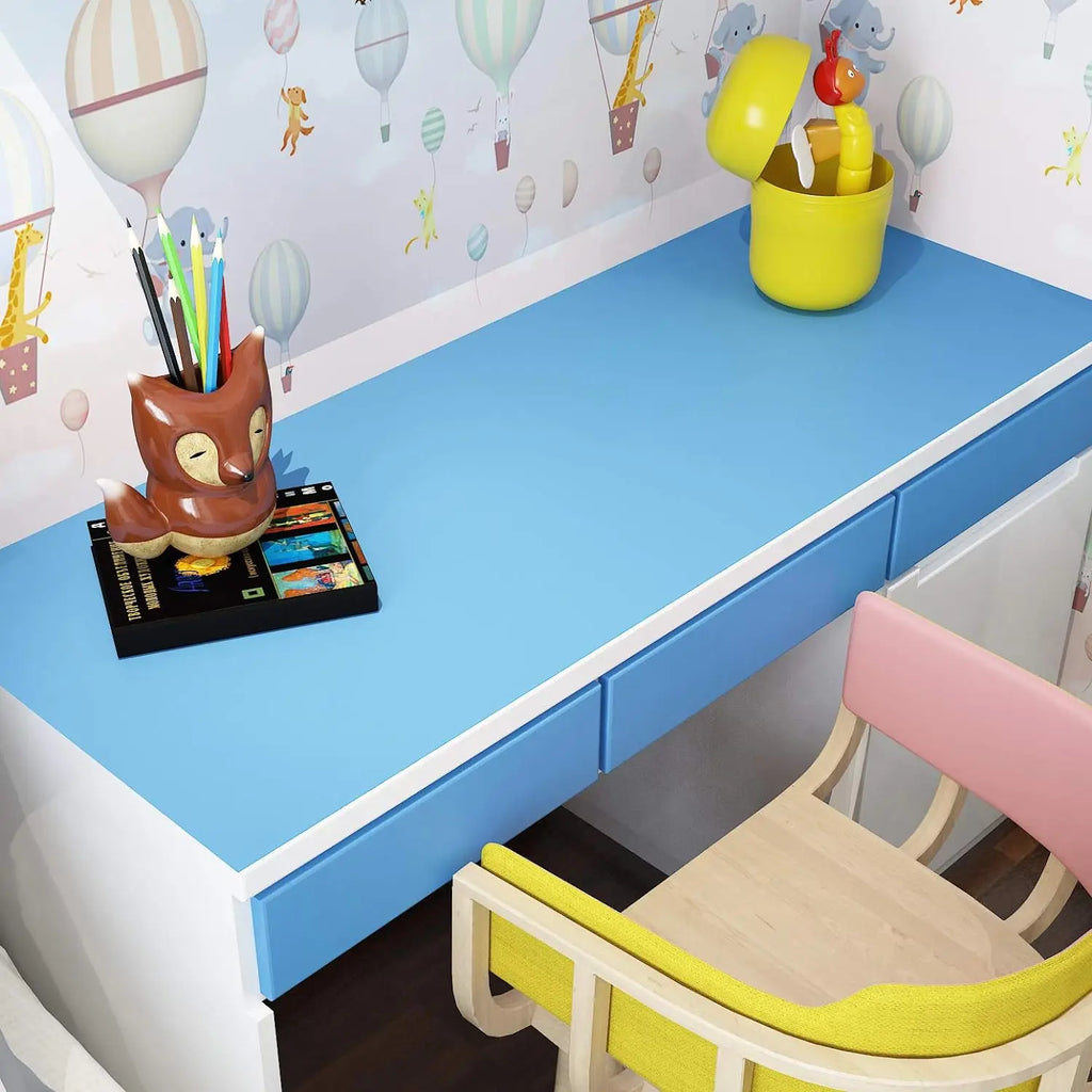 Matte Solid-Color Self-Adhesive Vinyl Wallpaper
