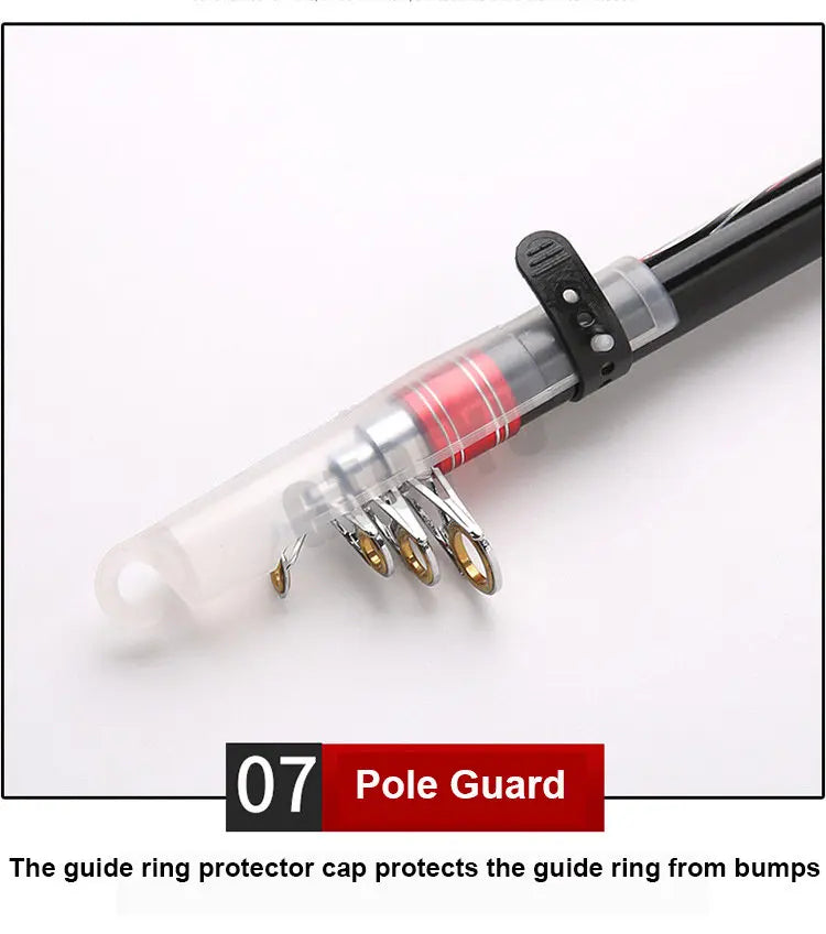 Telescopic Carbon Fishing Rod — 2.1–4.5 m