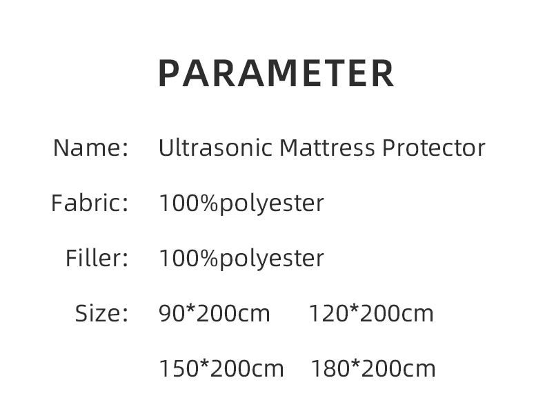 Polyester Mattress Protector with Elastic Band
