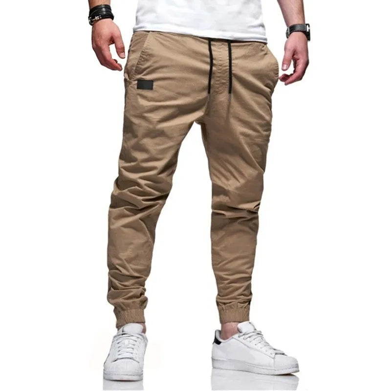 Men's Slim Multi-Pocket Cargo Joggers