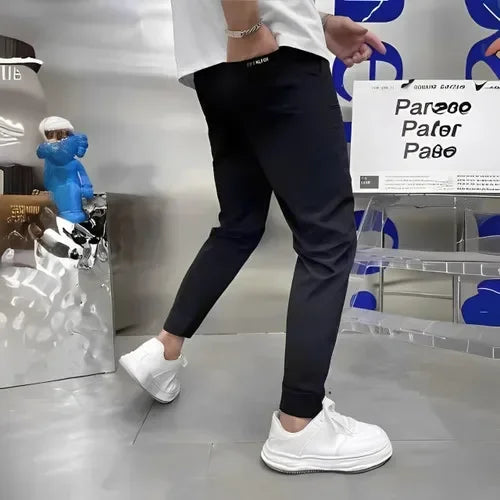 Men's Slim-Fit Cotton-Blend Jogger Pants