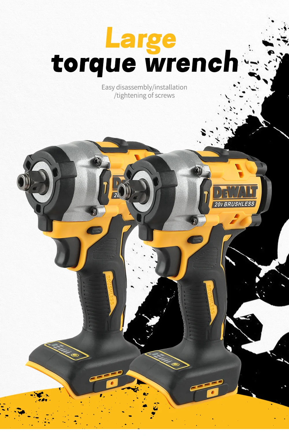 DEWALT DCF921 / DCF922 1/2-Inch Impact Wrench — Tool Only