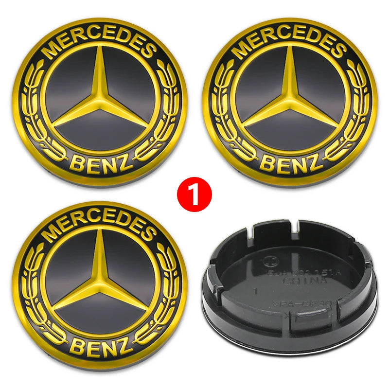 Wheel Center Caps or Stickers – Set of 4