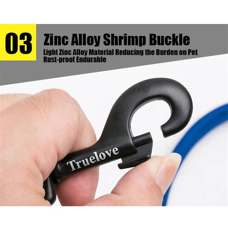 TRUELOVE 200cm Padded Reflective Dog Leash TLL2112