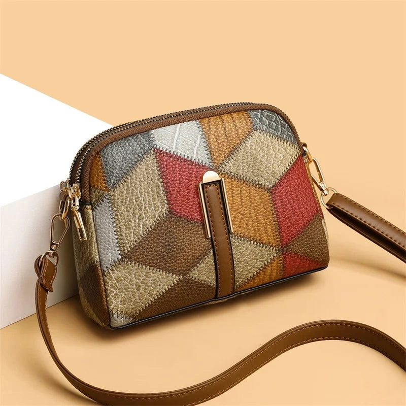 Yogodlns Women's Plaid Shoulder Bag