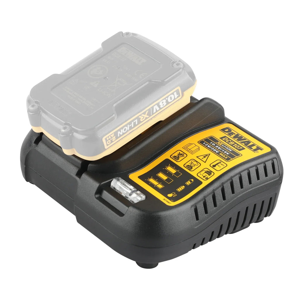 DEWALT DCB107 Battery Charger — US or EU Option