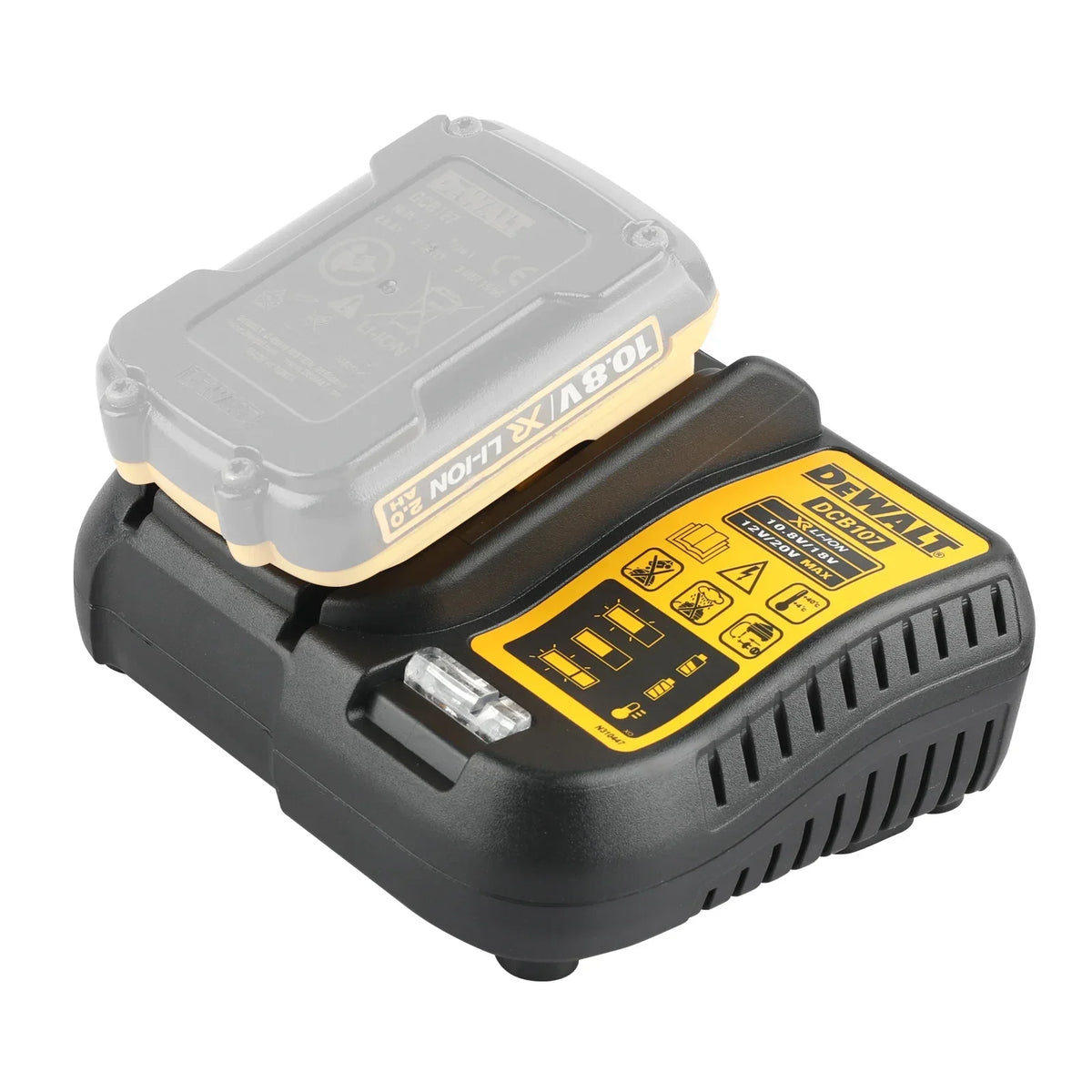 DEWALT DCB107 Battery Charger — US or EU Option
