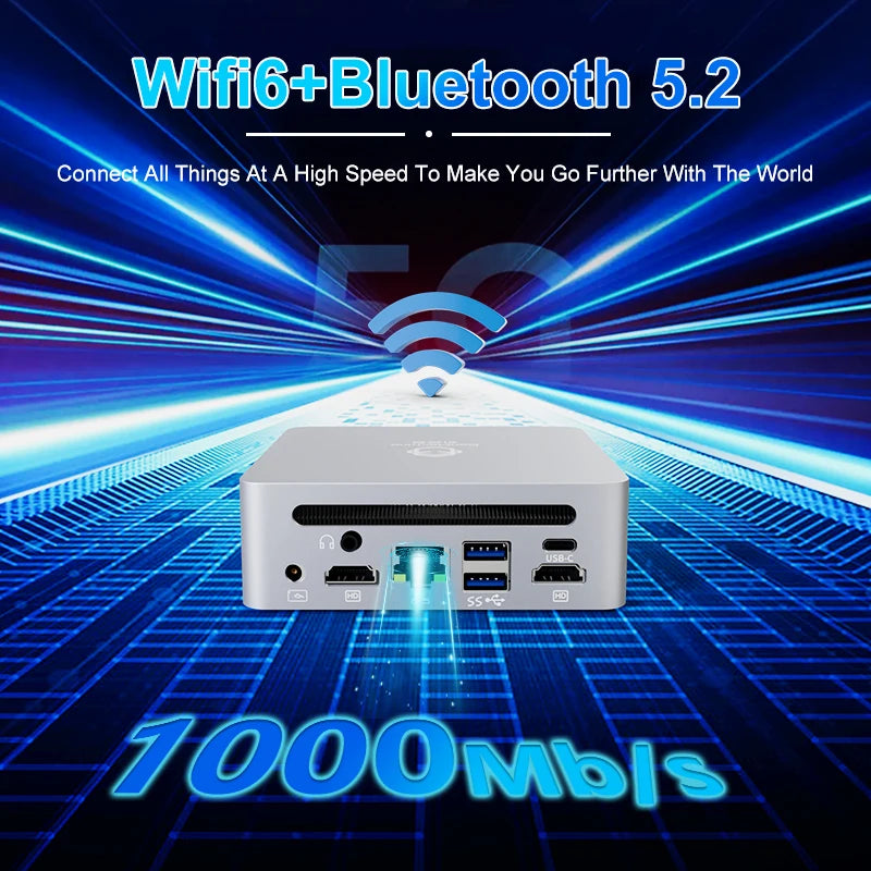 GenMachine Ryzen 7 5800H Mini PC