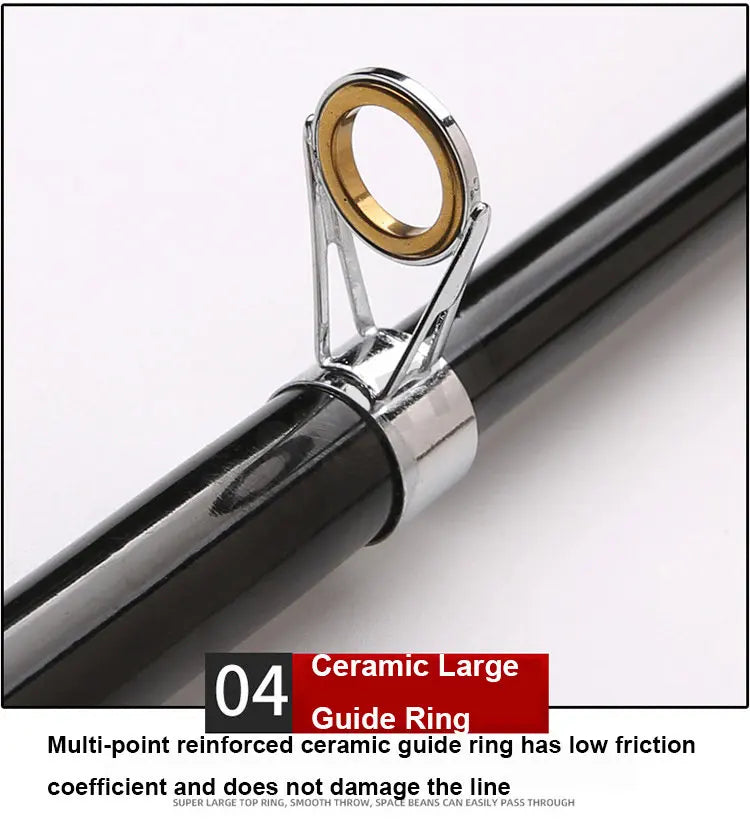 Telescopic Carbon Fishing Rod — 2.1–4.5 m