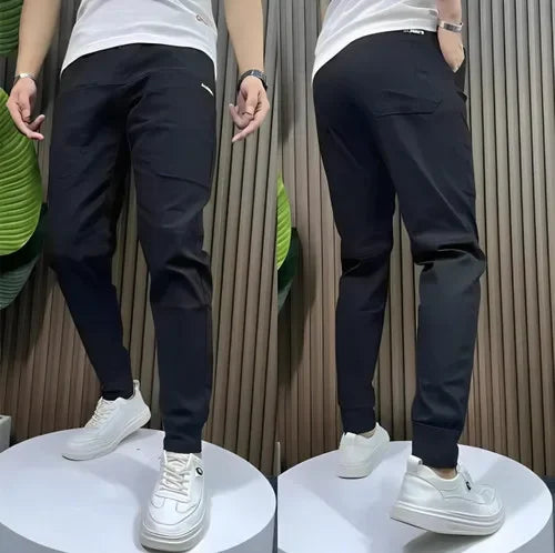 Men's Slim-Fit Cotton-Blend Jogger Pants
