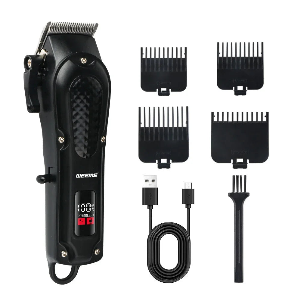 Vintage-Style Rechargeable Hair Trimmer