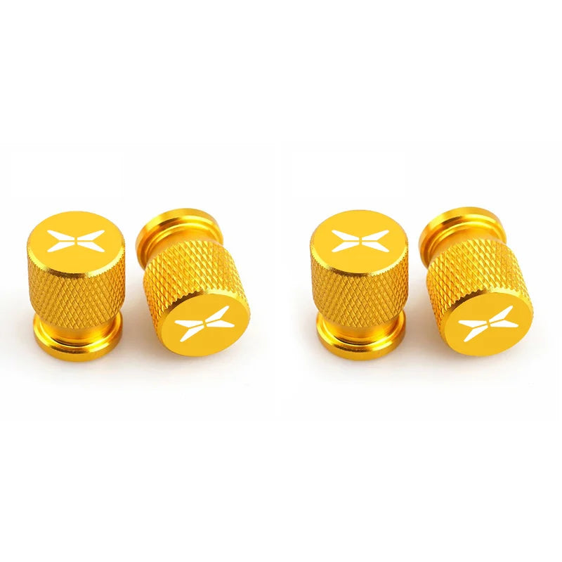 Decorative Tire Valve Caps – Set of 4
