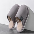 Men’s Faux-Suede Plush Indoor Slippers
