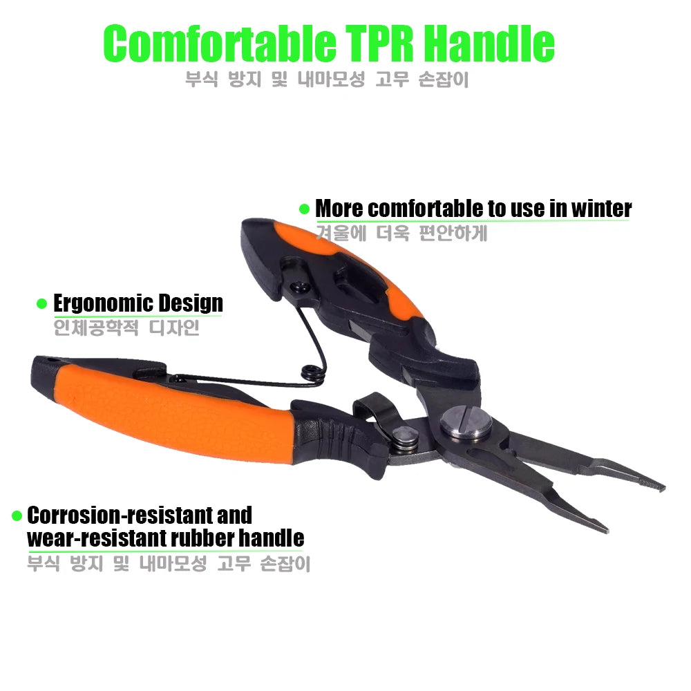 Multifunction Stainless Steel Fishing Pliers