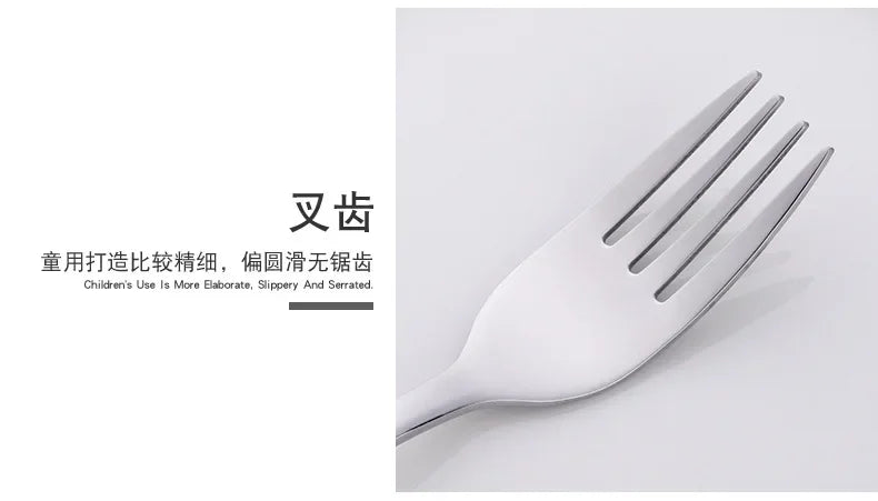 Stainless Steel Knife, Fork and Spoon Set