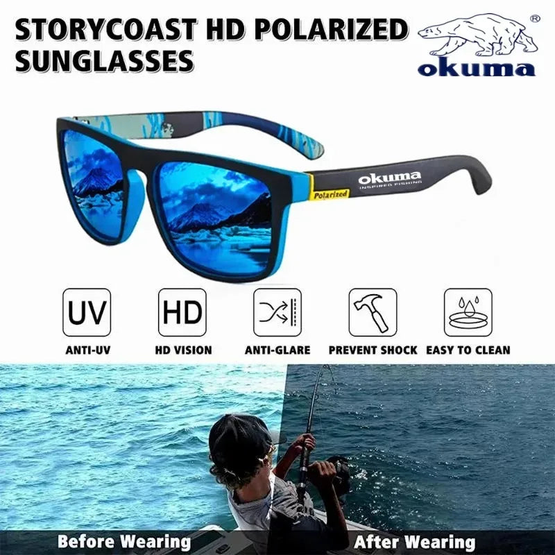 Polarized Fishing Sunglasses, Case Options