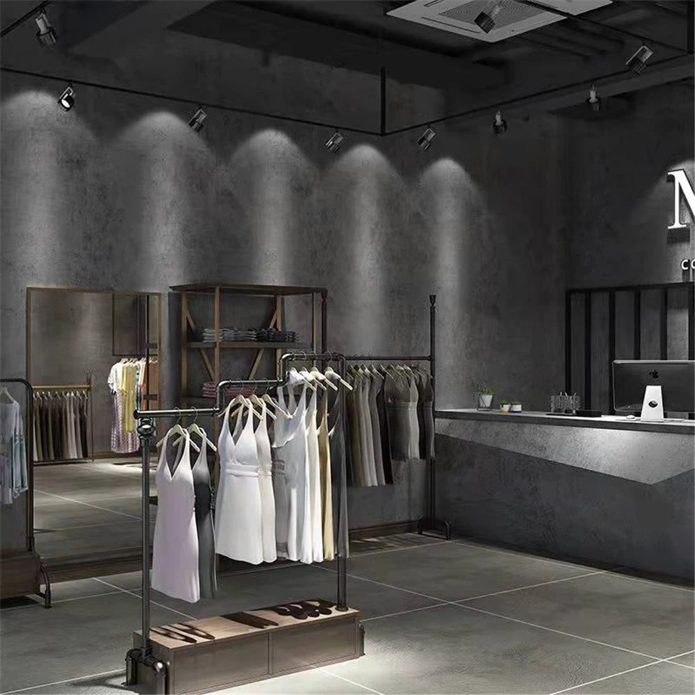 Concrete-Look Self-Adhesive Wallpaper