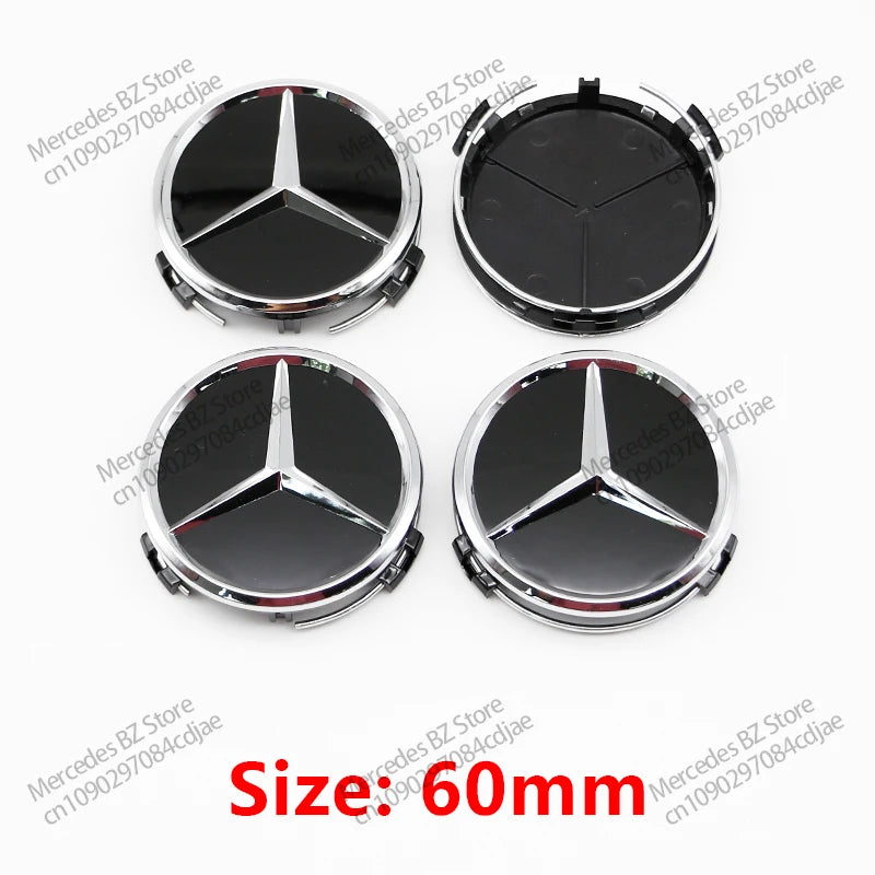 Wheel Center Caps or Stickers – Set of 4