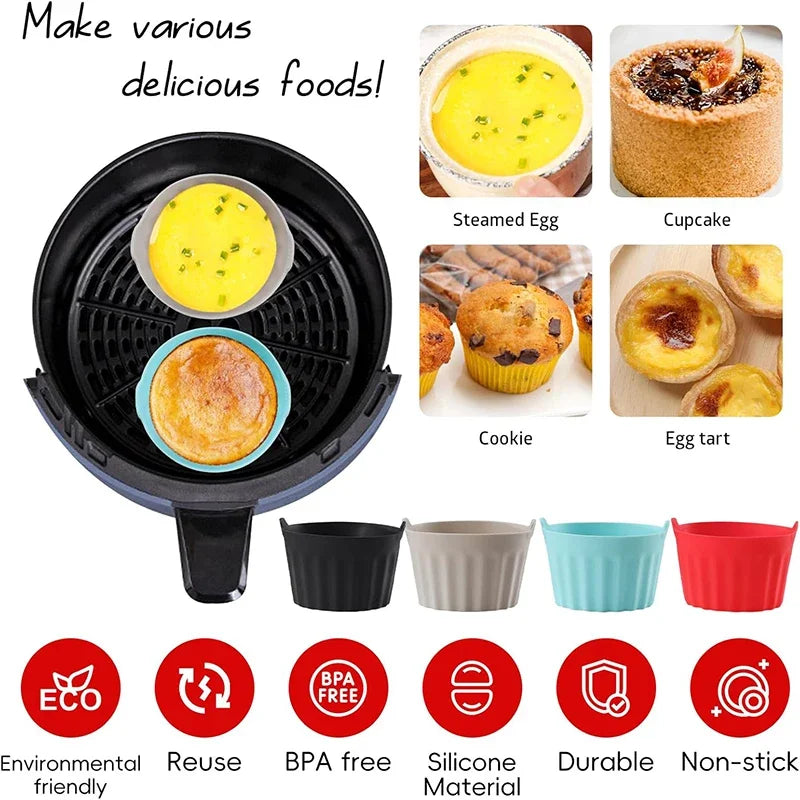 Silicone Egg Poaching & Muffin Mold