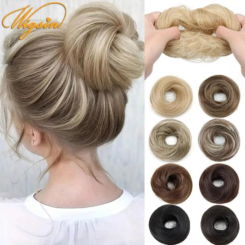 WIGSIN Synthetic Messy Bun Hair Extension