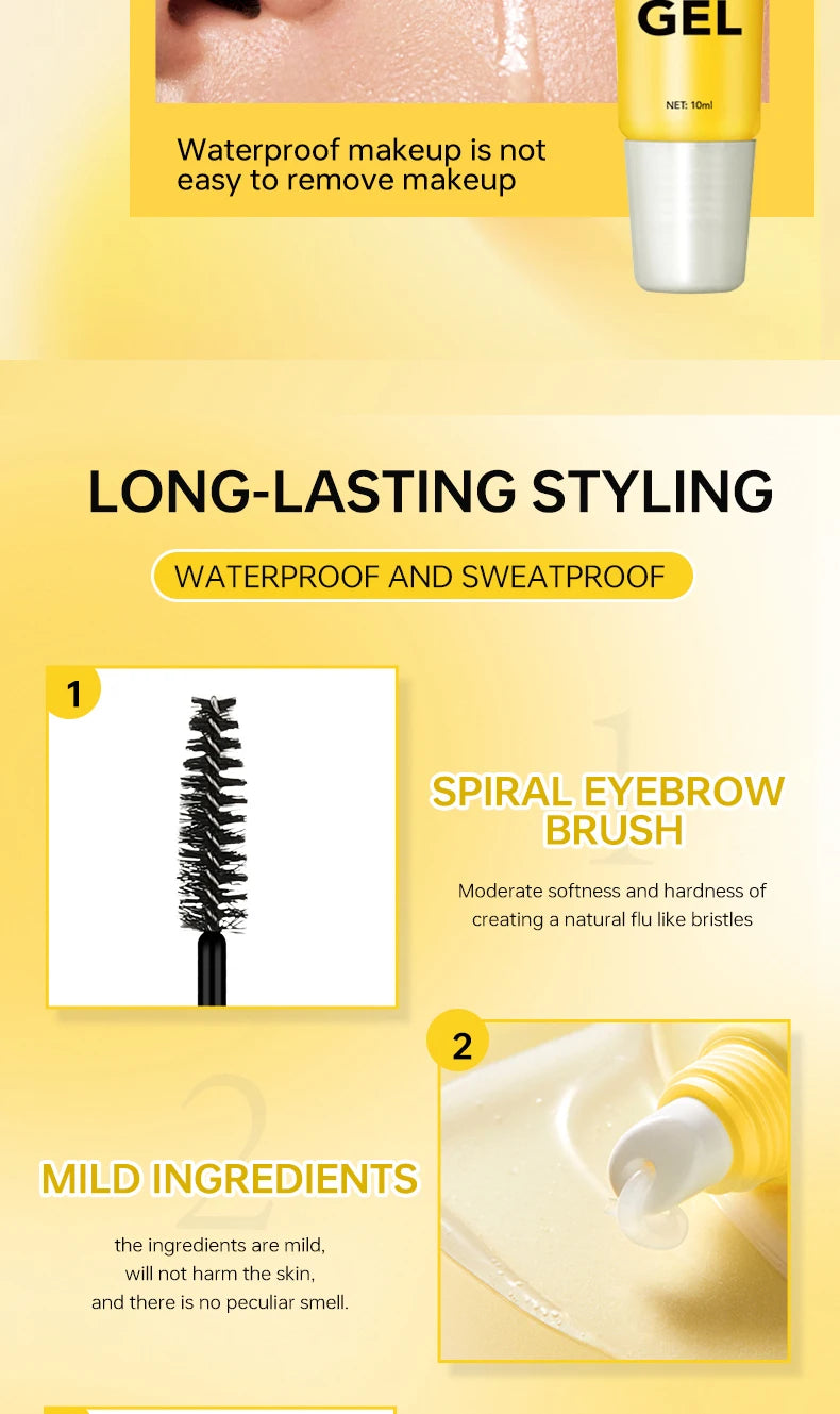 O’CHEAL Clear Eyebrow Styling Gel – 10 mL