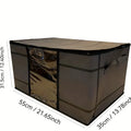 Foldable Double-Zip Clothing & Bedding Storage Bag