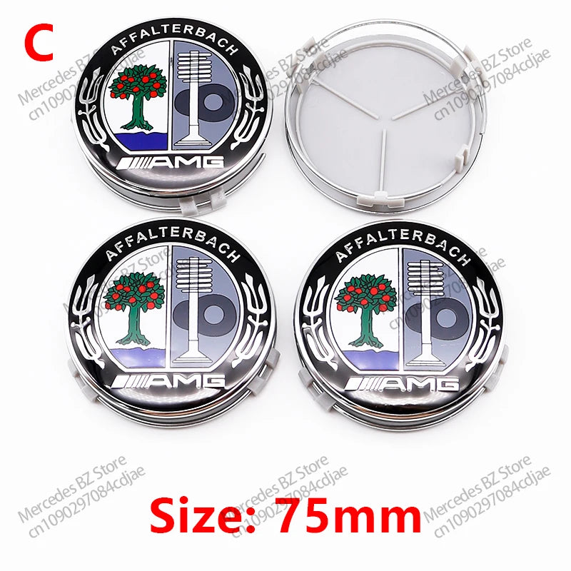 Wheel Center Caps or Stickers – Set of 4